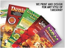 We Print and design for any style of takeaway